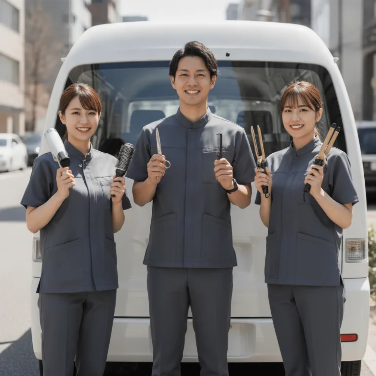 高級美容室 のチーム: 釧路市